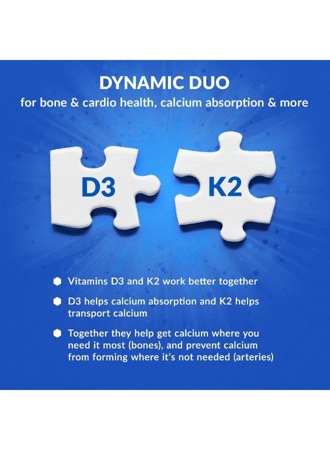 BioTrust Sol Joy Vitamin D3 & K2 Softgels for Wellness - Image 3