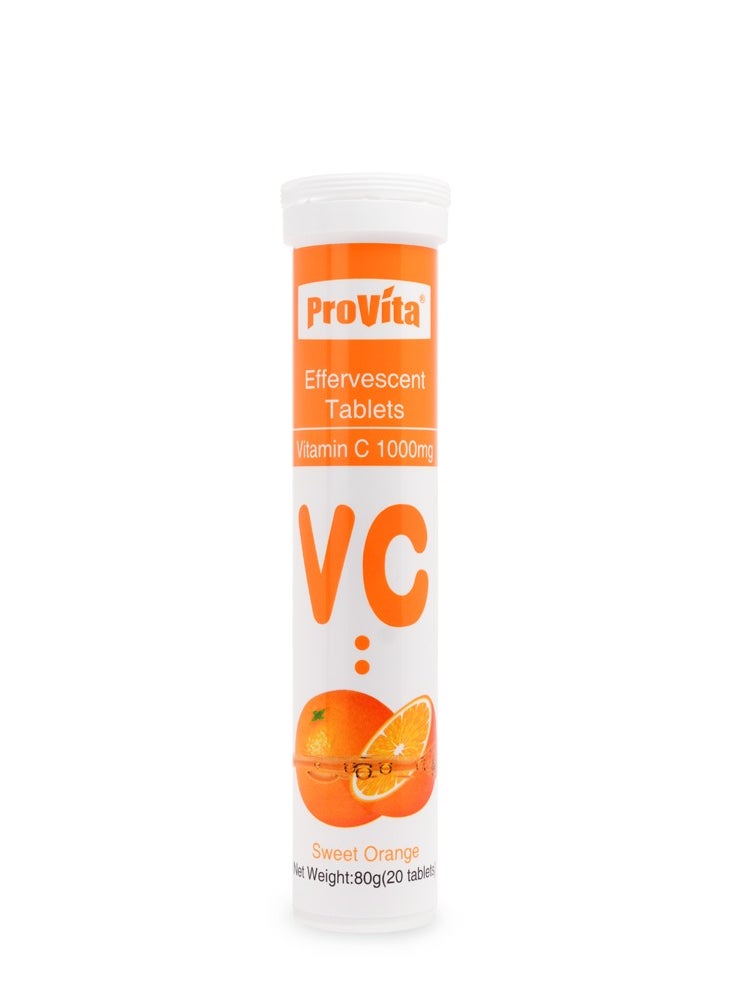 ProVita PROVITA VITAMIN C 1000 MG 20 EFFERVESCENT TABLETS  - Image 4