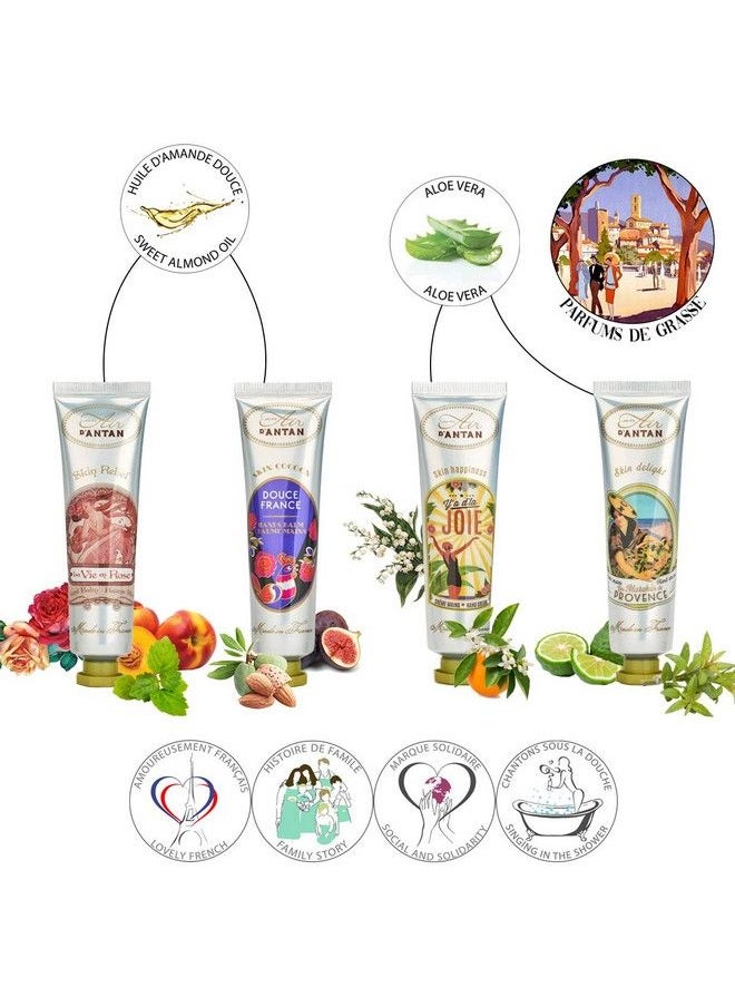 Un Air d'Antan - Hand Lotion Gift Set For Women 4Pcs Unair D - Image 1