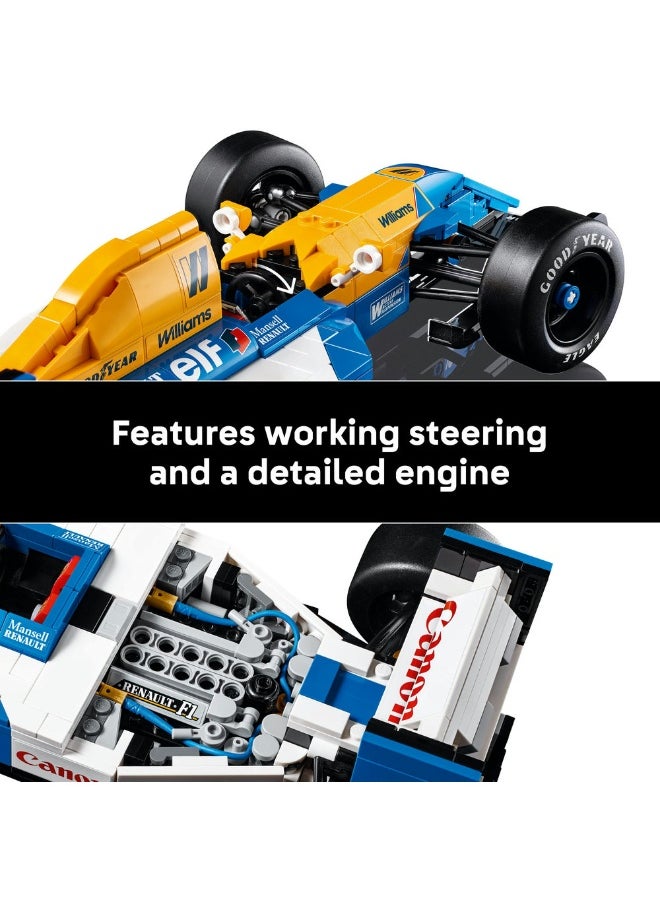 Icons Williams Racing Fw14B & Nigel Mansell 10353 (799) Pieces