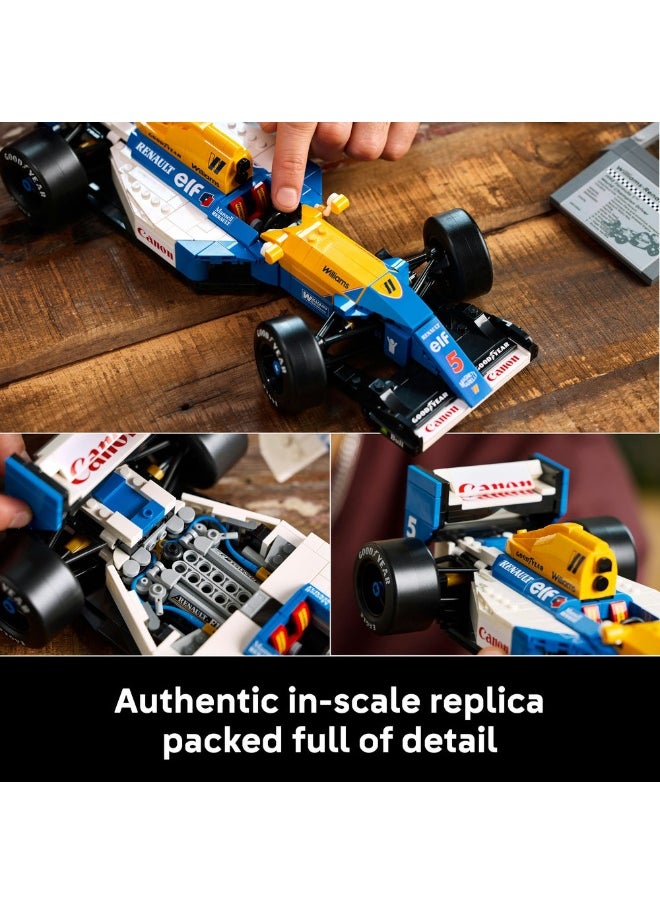 LEGO Icons Williams Racing Fw14B & Nigel Mansell 10353 (799) Pieces  - Image 4
