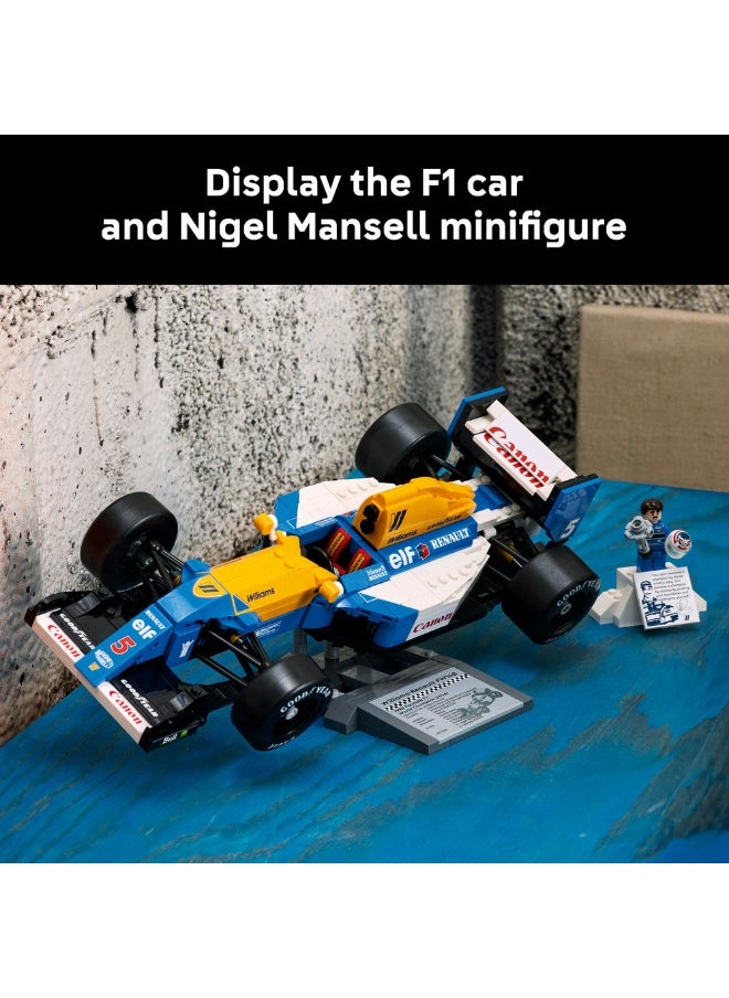 Icons Williams Racing Fw14B & Nigel Mansell 10353 (799) Pieces
