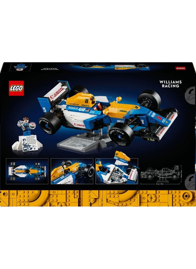 Icons Williams Racing Fw14B & Nigel Mansell 10353 (799) Pieces