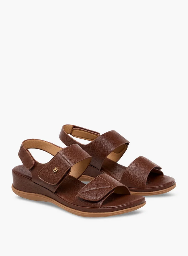فلورا بيلا من شو إكسبرس Solid Sandals with Hook and Loop Closure