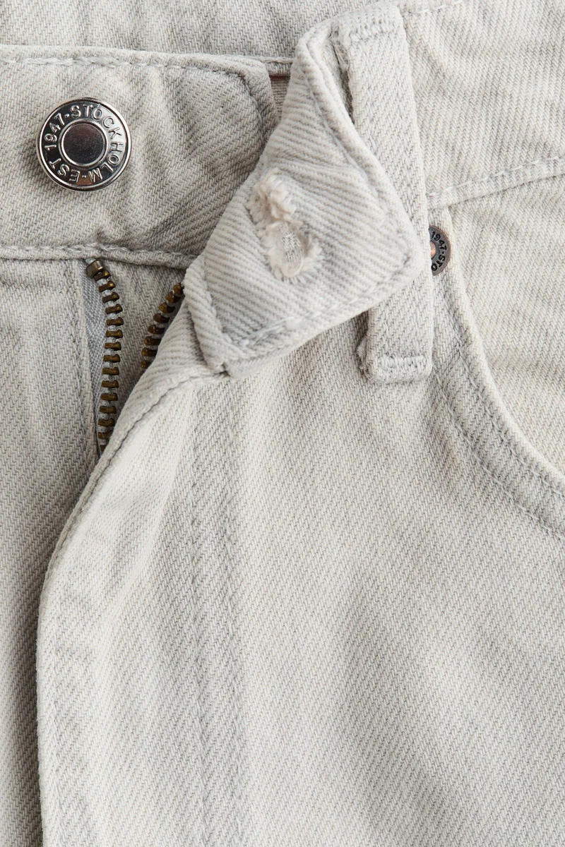 H&M  Barrel High Waist Jeans for Women | Best Price UAE