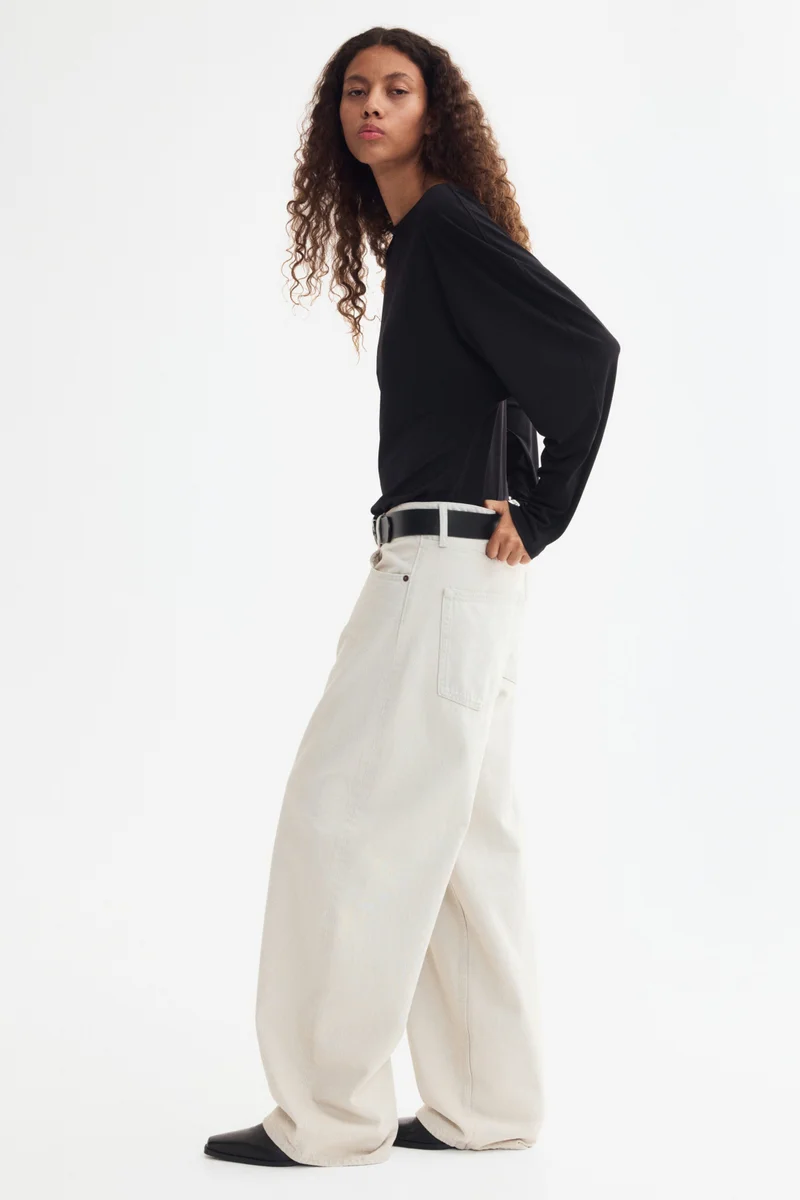 Barrel High Waist Jeans