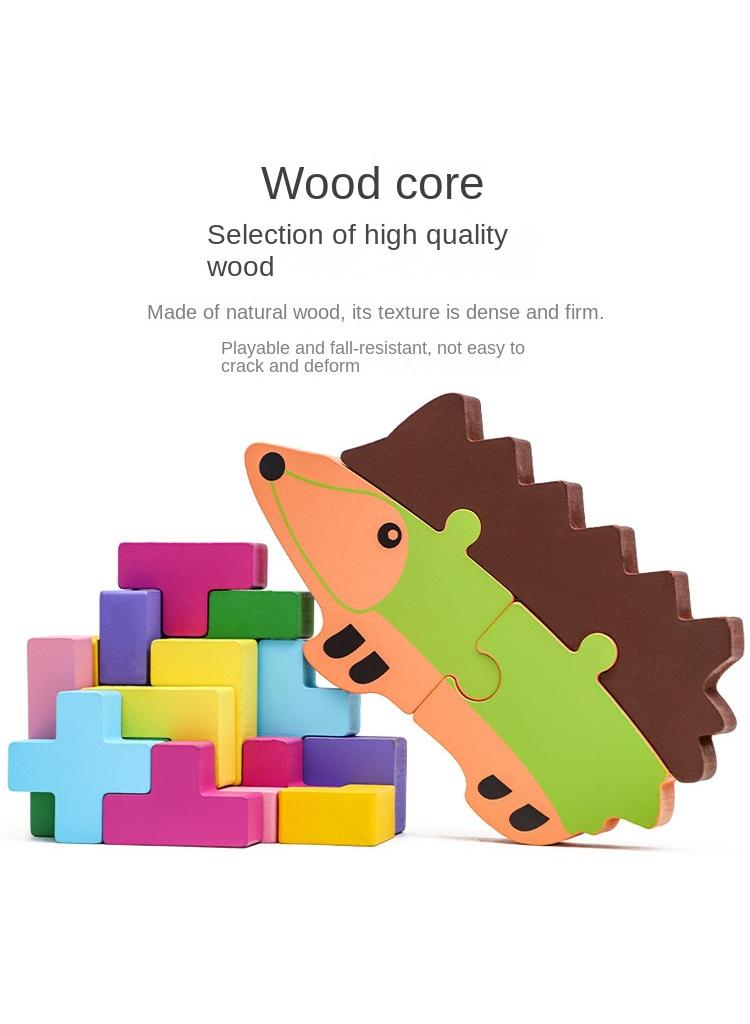 Y&D لعبة تيتريس التوازن الإبداعية للأطفال - Image 2