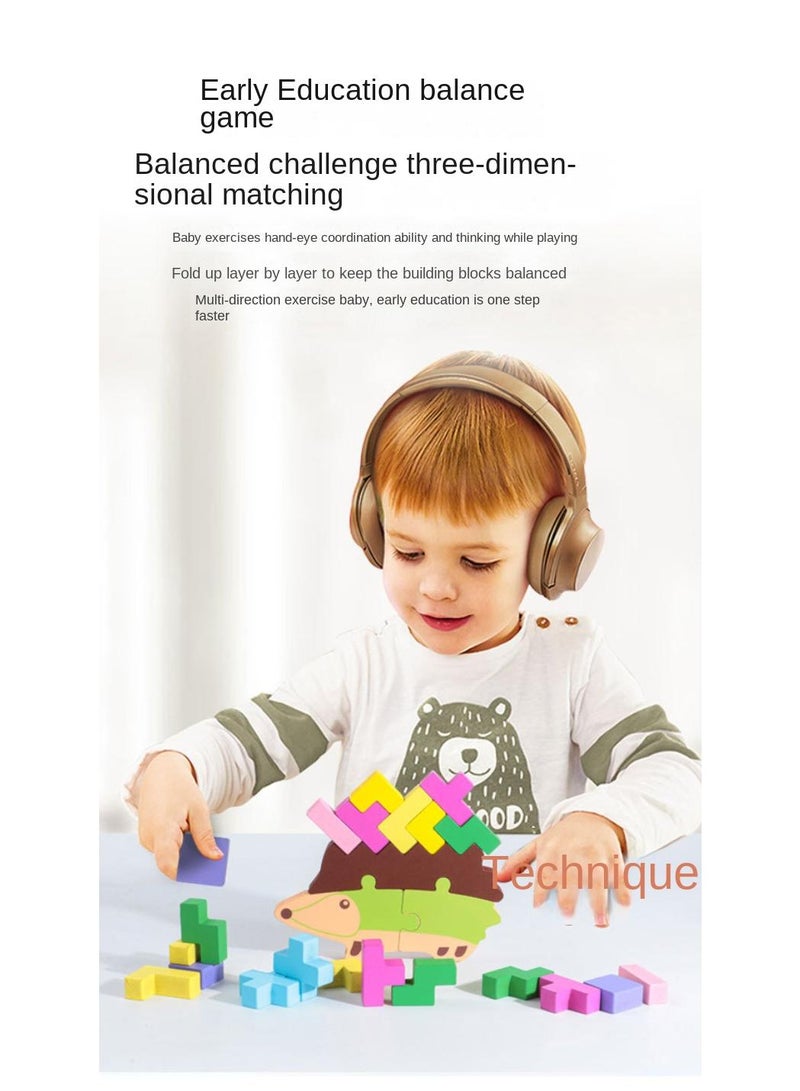 Y&D لعبة تيتريس التوازن الإبداعية للأطفال - Image 4