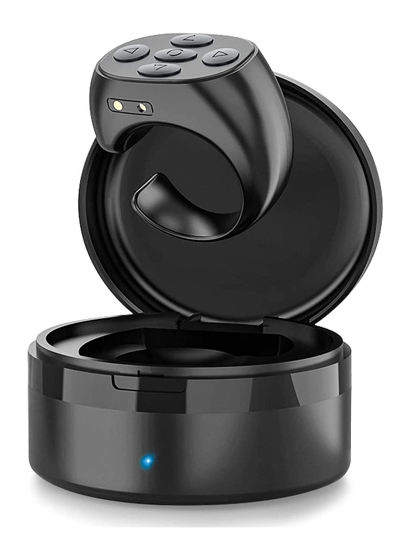 For TIK Tok Bluetooth Remote Control Page Turner for iPhone Camera, Bluetooth Button Clicker Compatible with iPhone/iPad/Android/Smartphones/Tablets  - Image 1