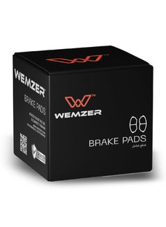 WEMZER INDUSTRIES Premium Ceramic Brake Pads |D1060-1KA1A-WZ|Compatible With: Nissan, Suzuki (Find Fitting Compatibility in Description)  - Image 1