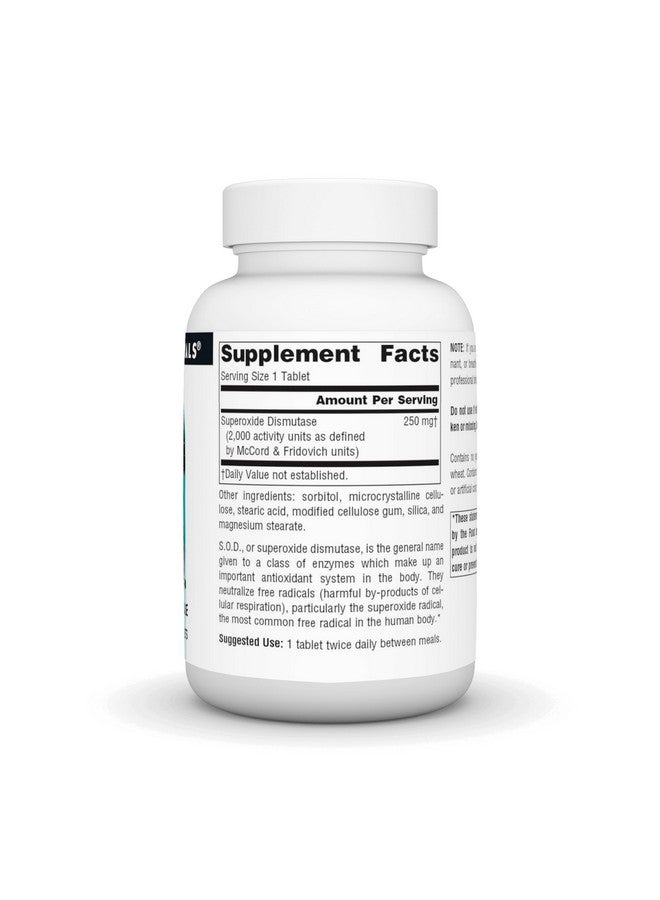 Source Naturals S.O.D. 1/180 Tablets AD - Image 2