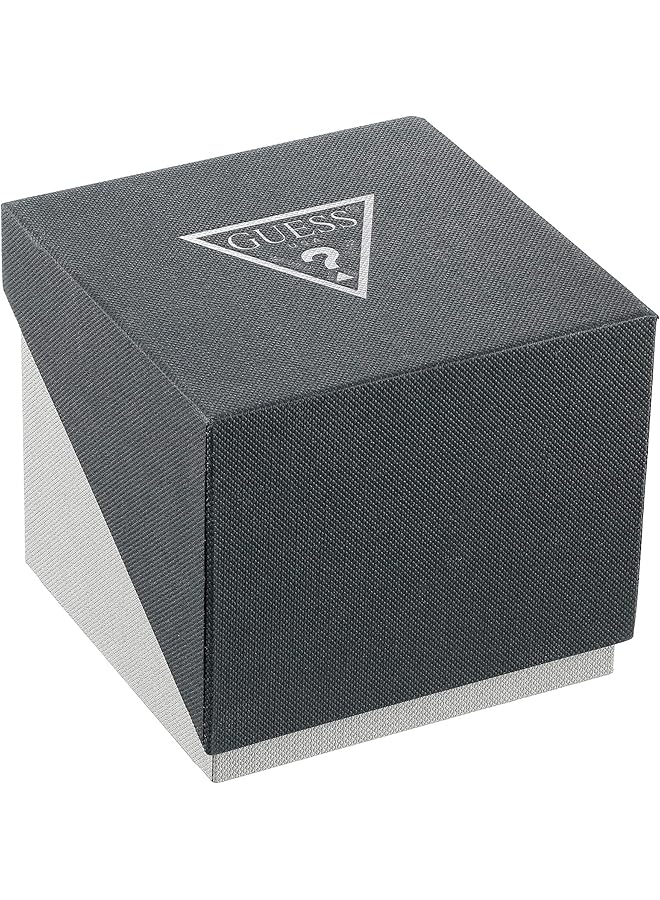 GUESS Men Analog Quartz Watch With Stainless Steel Strap - Image 3