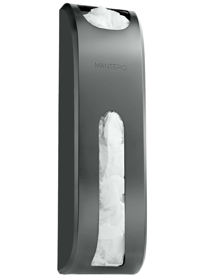 Manterio Wall Mount Plastic Bag Organizer | Durable Plastic Grocery Bag Saver | Smudge Proof, Fingerprint Resistant - Image 1