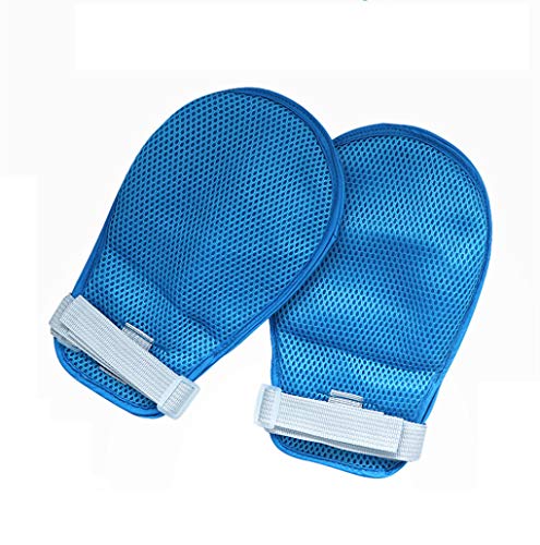 lifevv Safety Control Mitts Dementia Gloves - Medical Hand Glove Hospital Hands Restraints Prevent Finger Harm Fixed Gloves for Medical Restraints Patient for Elderly,1 pair - Image 1