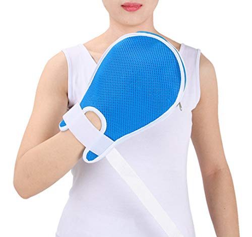 lifevv Safety Control Mitts Dementia Gloves - Medical Hand Glove Hospital Hands Restraints Prevent Finger Harm Fixed Gloves for Medical Restraints Patient for Elderly,1 pair - Image 2