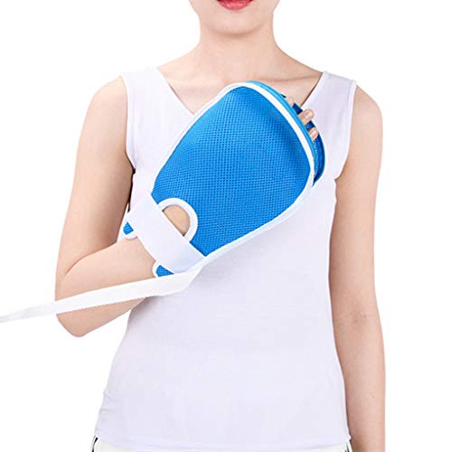 lifevv Safety Control Mitts Dementia Gloves - Medical Hand Glove Hospital Hands Restraints Prevent Finger Harm Fixed Gloves for Medical Restraints Patient for Elderly,1 pair - Image 3