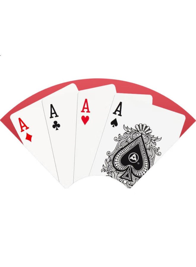 THREEA Aaa Guandan Special Playing Cards, Anti-Peeping, Durable, Table Game Guandan Cards, Red And Blue, 12 Decks In Total, No168 - Image 1