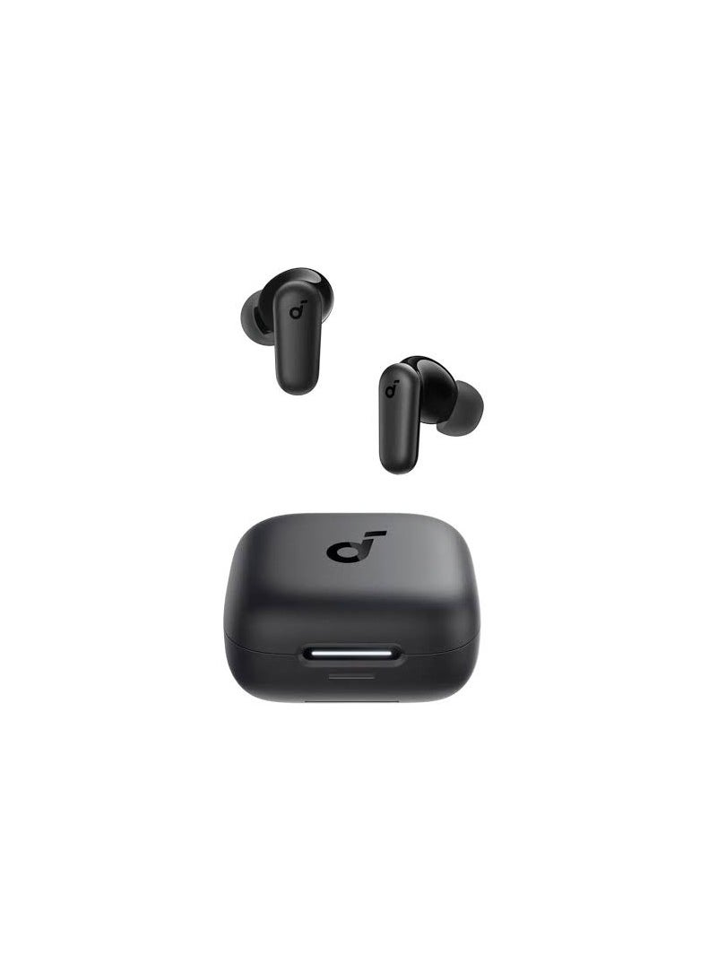Generic - Soundcore R50i NC Headphones Black Active Noise Cancellation IP54 Water and Dust Resistant 10mm Drivers + Exclusive BassUp Technology - Image 1
