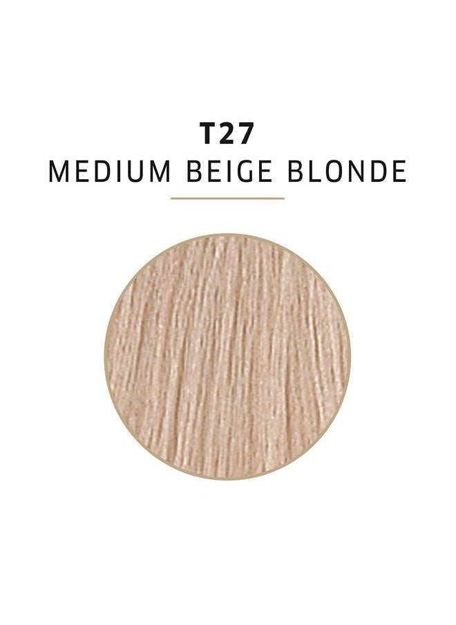 WELLA Color Charm WELLA colorcharm Hair Toner, Neutralize Brass With Liquifuse Technology, T27 Medium Beige Blonde, 1.4 oz  - Image 2