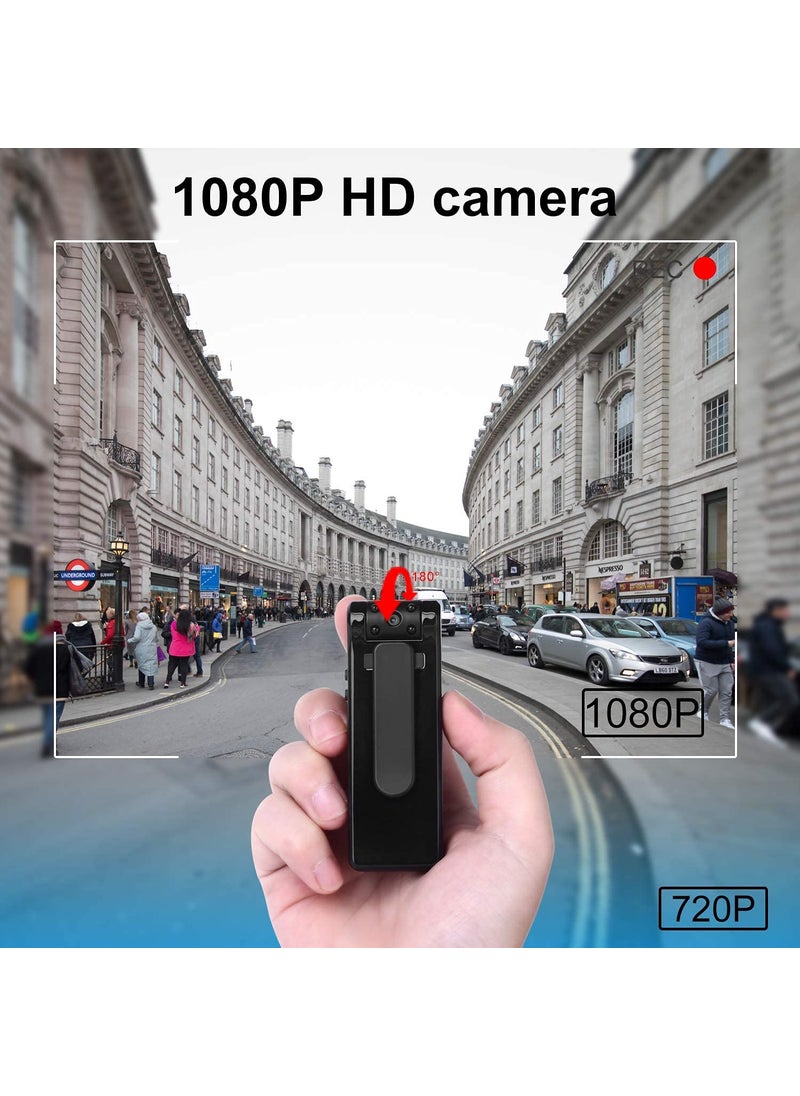 TECHNOVIEW TECHNOVIEW 4k HD Police WiFi Body Camera with Free 64GB Memory Card Body Worn CameraPremium Portable Body Pocket Camera with Video Audio Recording WearableNight VisionMotion Detection  - Image 2