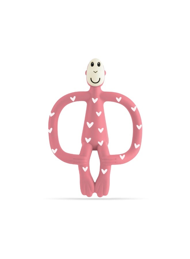 MATCHSTICK MONKEY Monkey Teether Love Hearts - Image 1