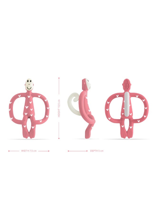 MATCHSTICK MONKEY Monkey Teether Love Hearts - Image 5