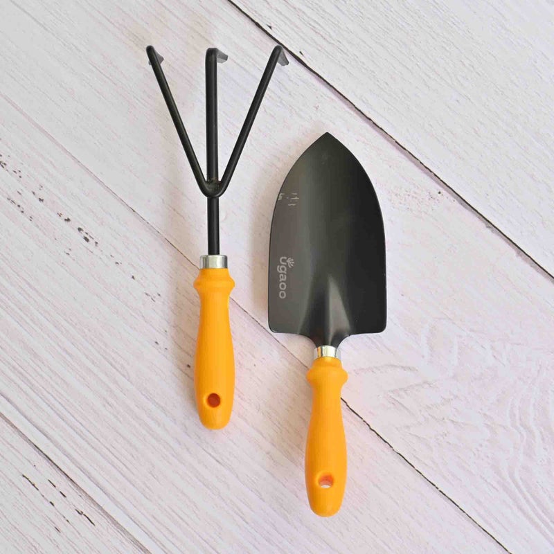 UGAOO Durable Gardening Hand Tool Kit for Gardening- 2 Pcs (Cultivator, Trowel) - Image 5