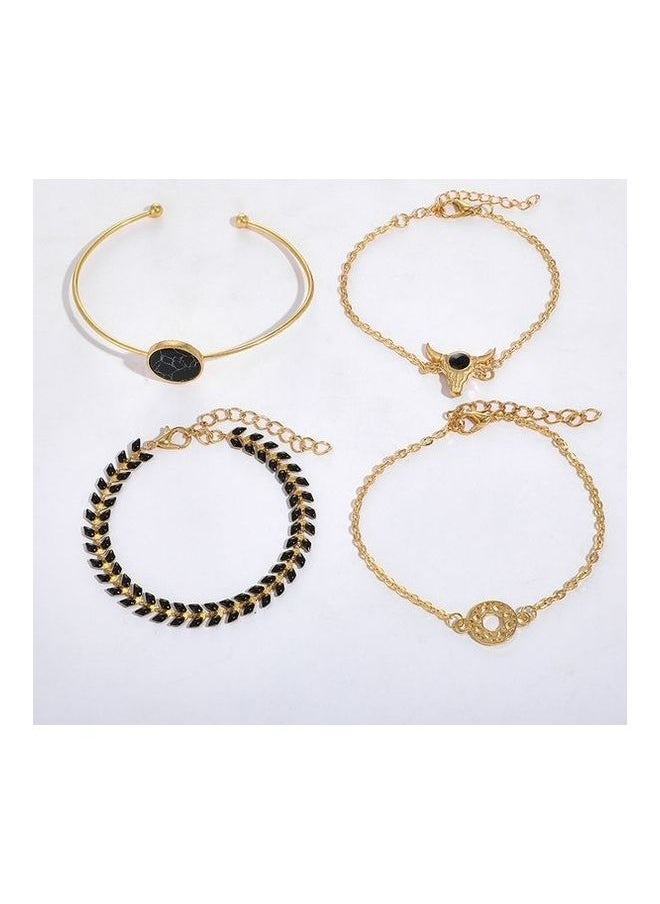 NIBEMINENT - 4-Piece Fashion Bracelet Set - Image 1