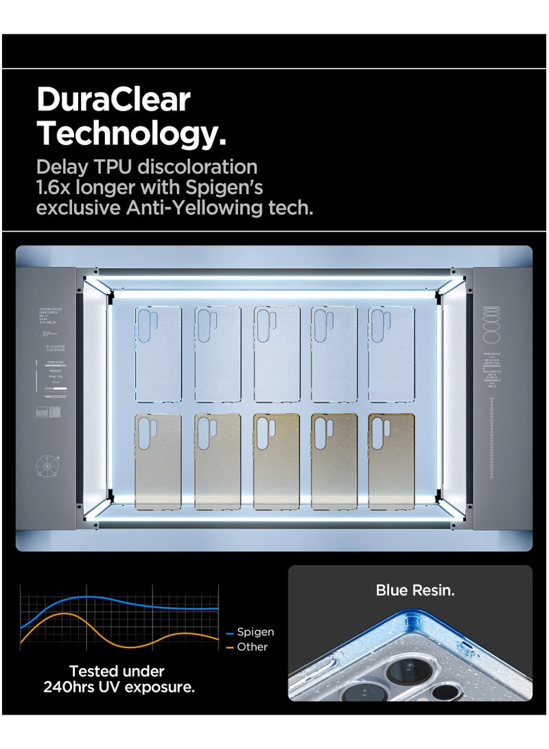 Spigen Liquid Crystal Glitter for Samsung Galaxy S25 ULTRA Case Cover - Crystal Quartz - Image 4