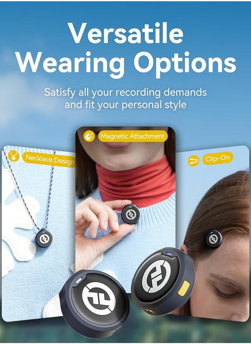 Hollyland - LARK M2 Wireless Lavalier Microphone (2TX+3RX) Compatible with Camera, iPhone, Android, 1000ft LOS Range, Hi-Fi Audio, Noise Cancellation, 40H Duration, for Vlogging - Image 1