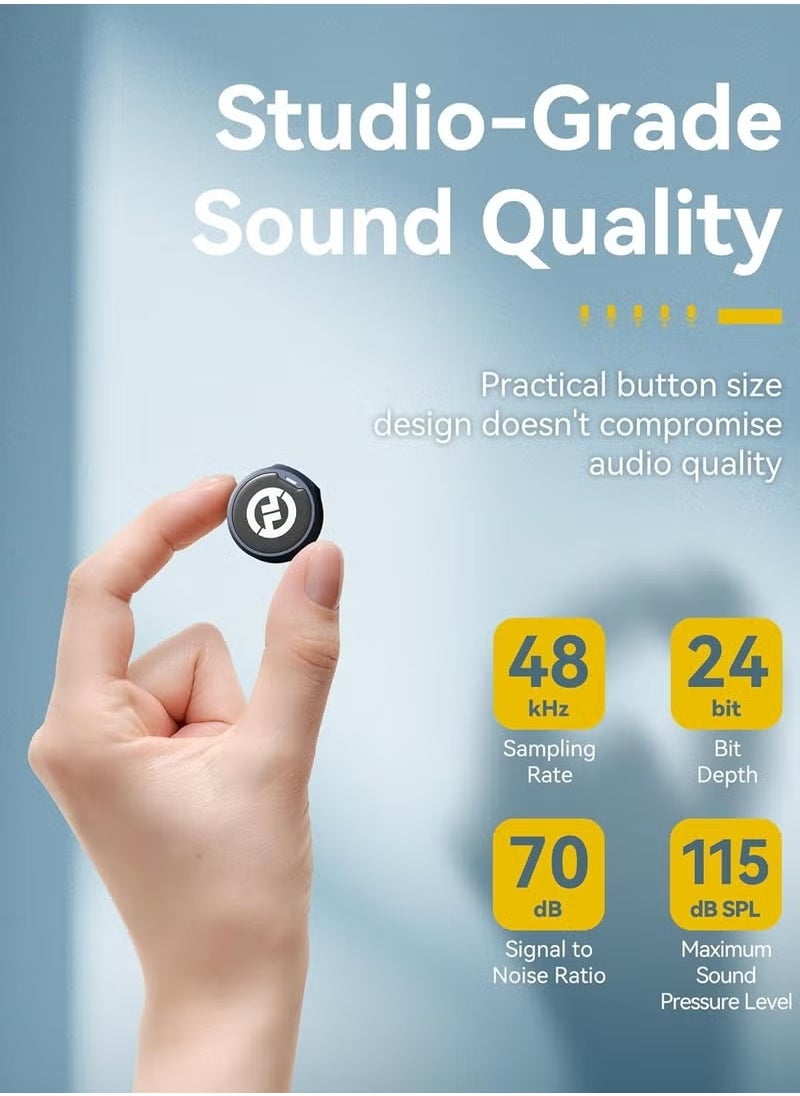 Hollyland - LARK M2 Wireless Lavalier Microphone (2TX+3RX) Compatible with Camera, iPhone, Android, 1000ft LOS Range, Hi-Fi Audio, Noise Cancellation, 40H Duration, for Vlogging - Image 1