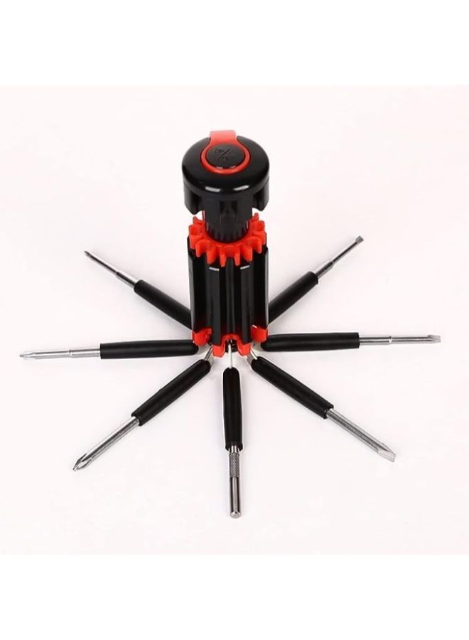 8 in 1 Multifunctional Screwdrivers with Work Light and Flashlight, Portable Multitool Screwdriver Professional Repair Tool, General Screwdriver Multitool for Home, Kitchen, Car  - Image 4