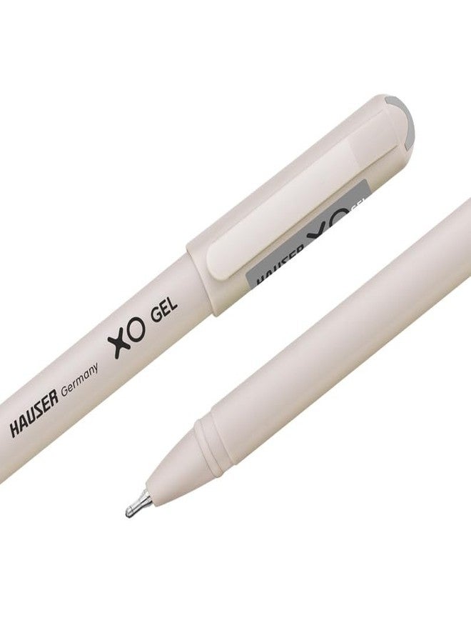 Hauser XO Gel Pen Wallet Pack | Sleek Body & Minimalistic Design With Matt Finish | Solid Body Type, Low Viscosity Ink | Ultra Durable Tip | Black Ink, Pack of 20 Pens - Image 3