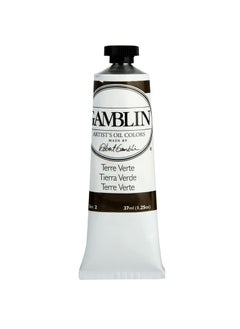 GAMBLIN Gamblin G1675 37ml Artists Grade Oil Color - Terre Verte  - Image 2