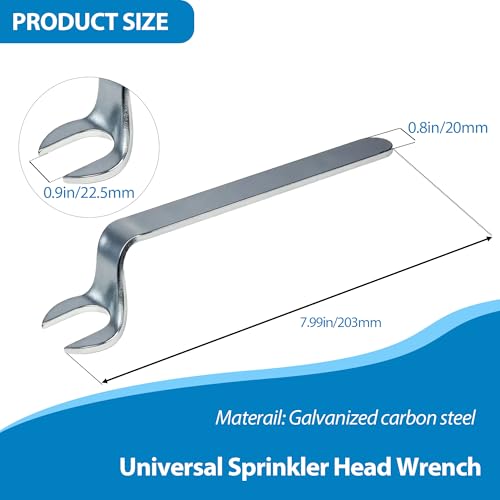 Happy Tree Universal Fire Sprinkler Head Wrench Fitting 1/2" Semi- Recessed or Exposed or Concealed Fire Sprinkler Heads - Image 2