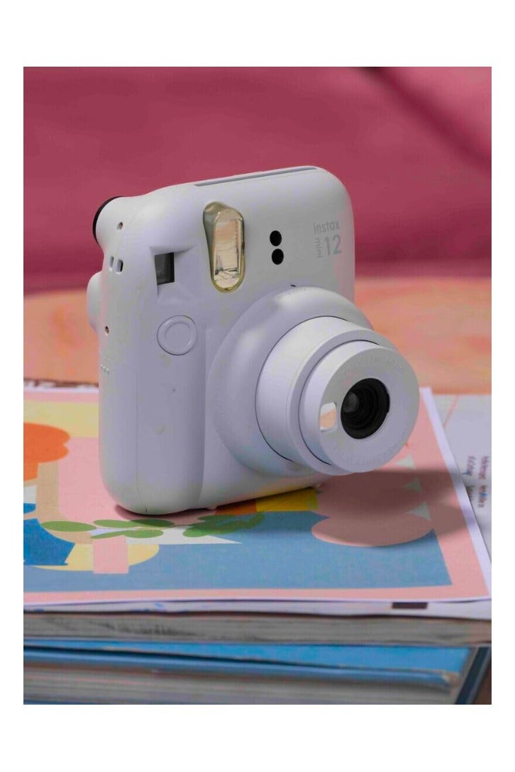 Chase Up Instax Mini 12 Instant Camera - Clay White - Image 2