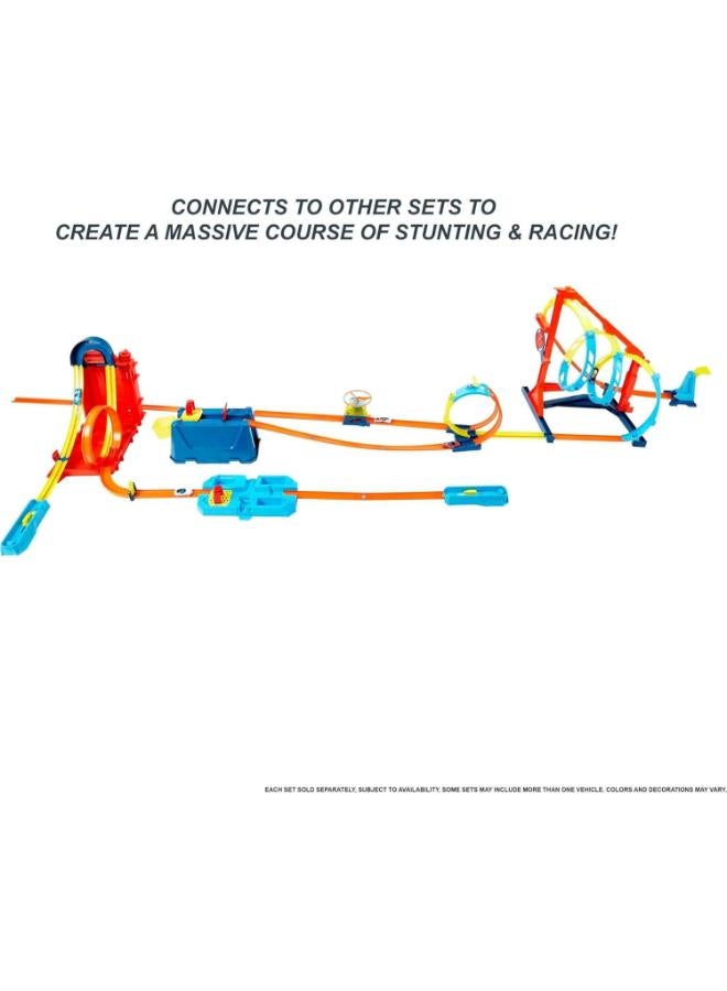 Mattel Games Hot Wheels-Track Builder Unlimited Box Tanica di Benzina, Set per Costruire Piste con Acrobazie e Corse, Porta Macchinine e Pezzi di Pista, Giocattolo per Bambini 6+ Anni, HDX78 - Image 2