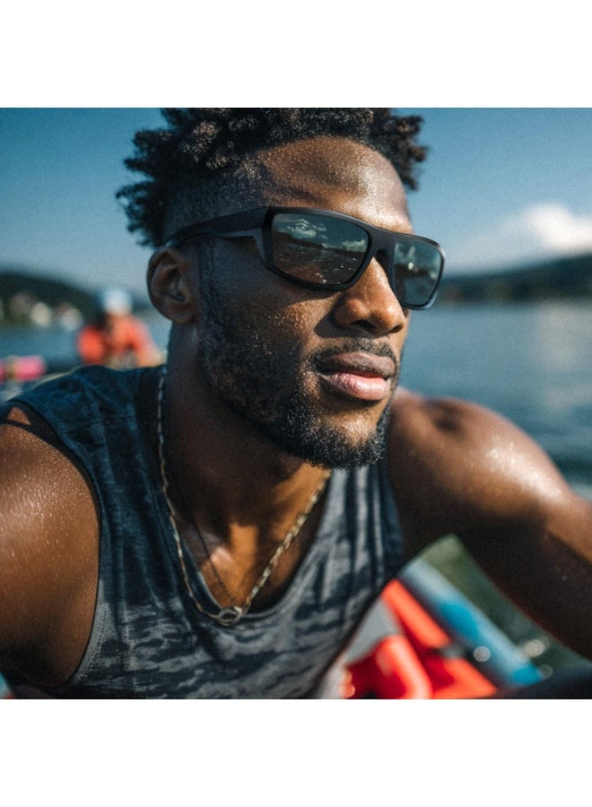 نظارات شمسية مربعة مستقطبة للقيادة ونظارات شمسية خارجية عصرية للرياضة بحماية UV400 للرجال والنساء - Image 4