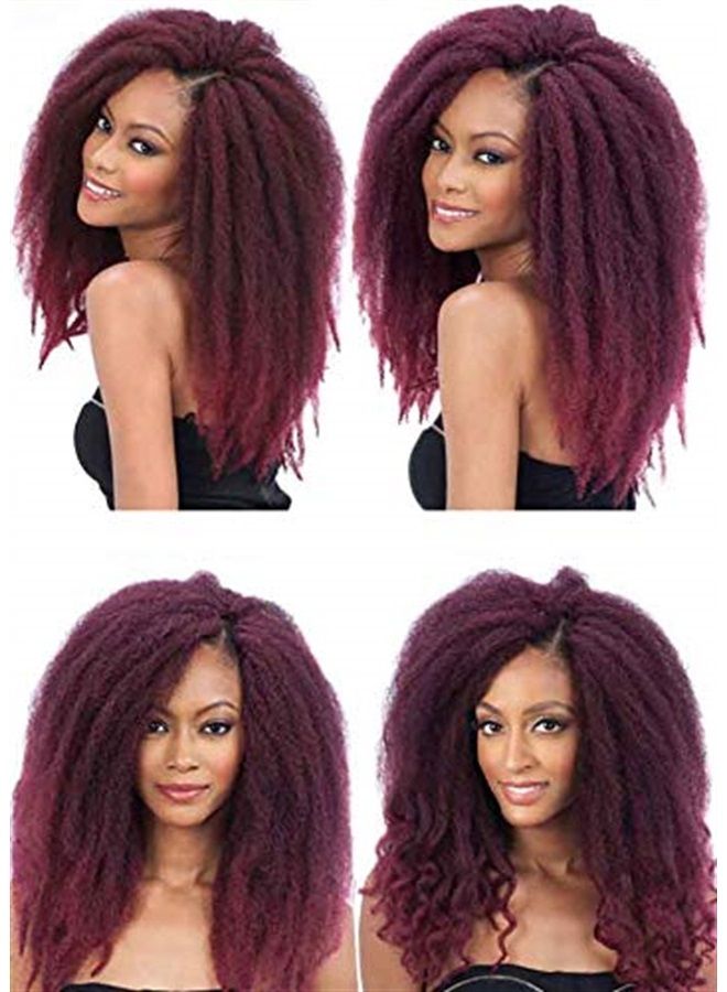 FreeTress Equal Synthetic Hair Braids Double Strand Style Cuban Twist Braid 16" (6-Pack, 1B) - Image 3