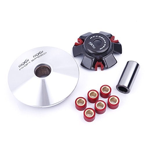 Glixal ATKS-042 GY6 125cc 150cc High Performance Racing Variator Kit with 13g Roller Weights for Chinese 4-Stroke 152QMI 157QMJ Scooter Moped ATV Engine Front Clutch - Image 1