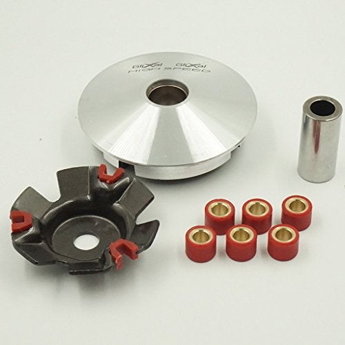 Glixal ATKS-042 GY6 125cc 150cc High Performance Racing Variator Kit with 13g Roller Weights for Chinese 4-Stroke 152QMI 157QMJ Scooter Moped ATV Engine Front Clutch - Image 2