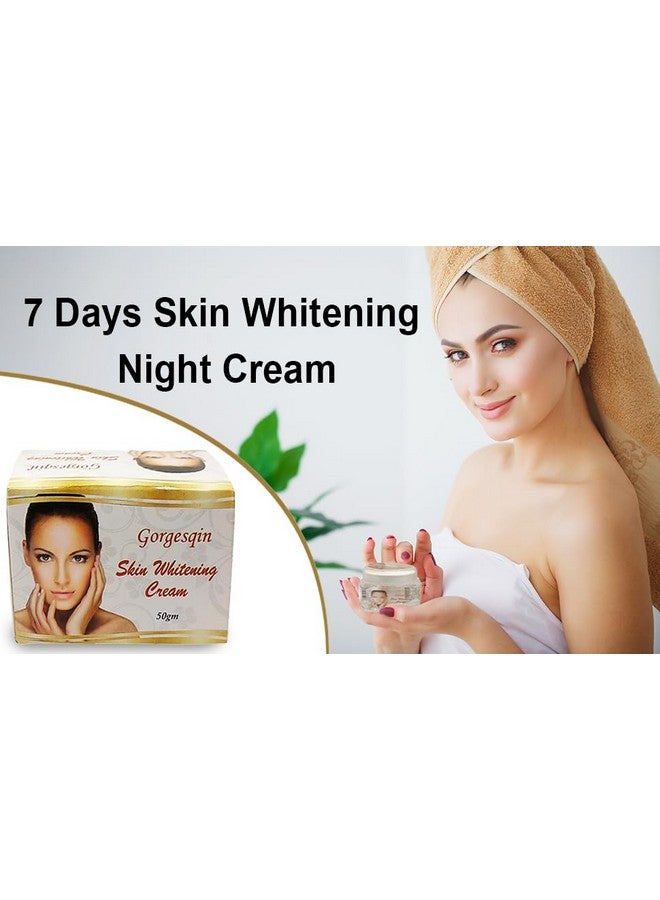 Gorgesqin 7 Days Skin Whitening Night Cream, 10 g - Image 5