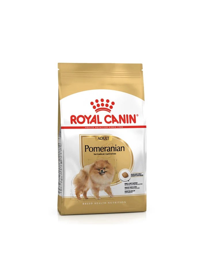 رويال كانين طعام جاف للكلاب من رويال كانين، مناسب للكلاب البوميرانية البالغة (8 أشهر فأكثر)، 1.5 كجم - Image 1