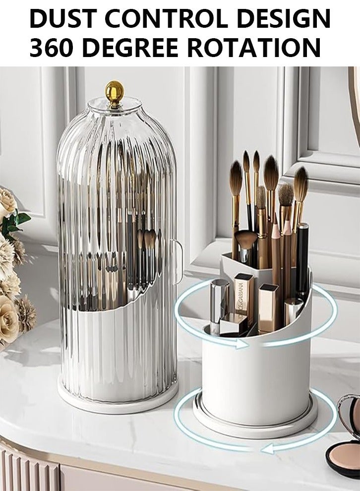 Multi-Layer Rotatable Cosmetics Storage Box Dust-Proof And Moisture-Proof Personal Care Rack - Image 3