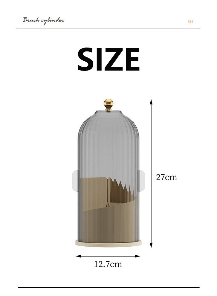 Multi-Layer Rotatable Cosmetics Storage Box Dust-Proof And Moisture-Proof Personal Care Rack - Image 4