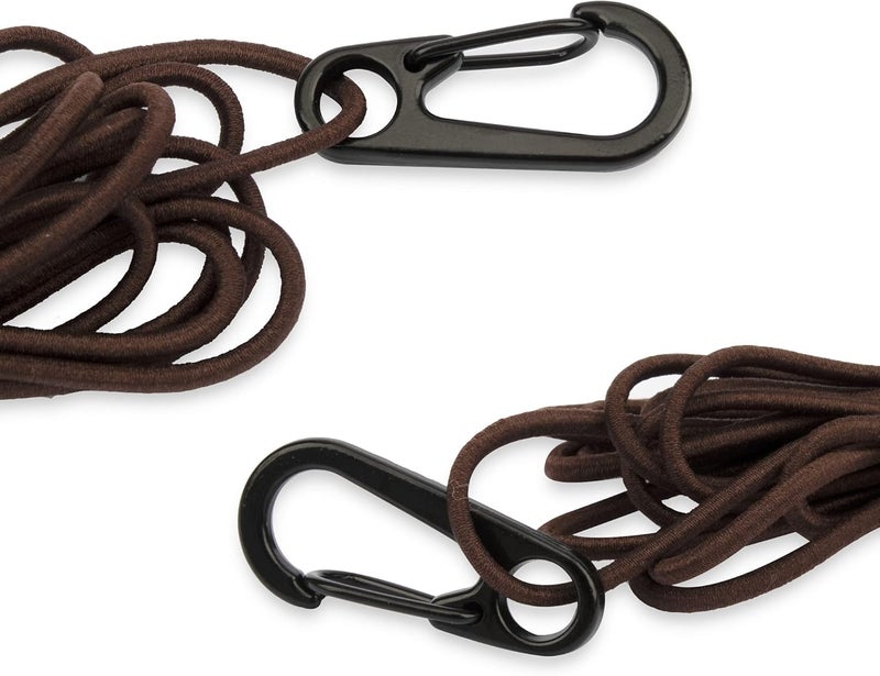 SWATOM Small Mini Carabiner Clip Tiny Spring Snap Hook Keychains Micro Carabiners for Paracord EDC Alloy Key Rings Outdoor Hiking Fishing Camping Backpack Accessories - Image 5