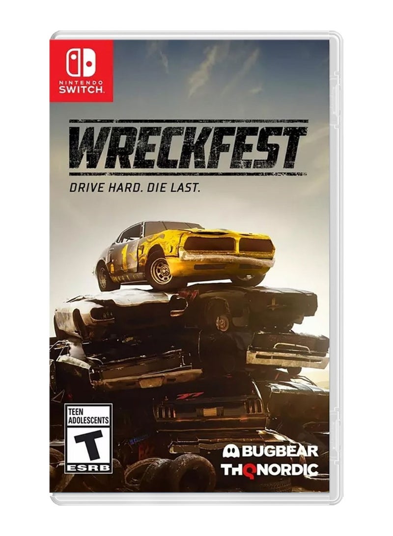 SWITCH 0 Wreckfest Nintendo Switch Edition - High-Octane Racing Game - Image 1