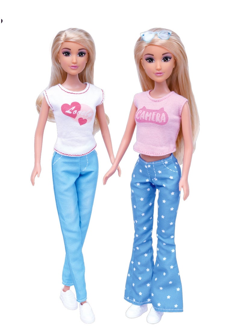 Mira MODISH Dolls – 11.5 Inch Fashion Doll Two-Piece Mix Set with Random Outfit Surprise | Girls Toys 3+ - Image 2