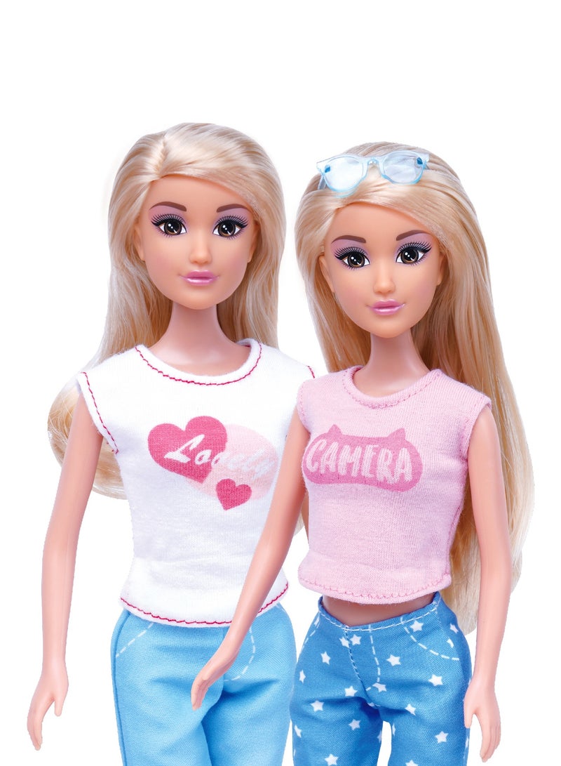 Mira MODISH Dolls – 11.5 Inch Fashion Doll Two-Piece Mix Set with Random Outfit Surprise | Girls Toys 3+ - Image 3