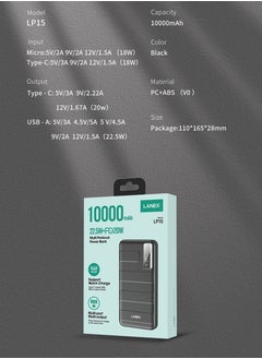 LANEX Quick Charge Multi Protocol Power Bank 1000mAh  - Image 3